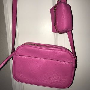 Nordstrom leather crossbody bag (NEW)